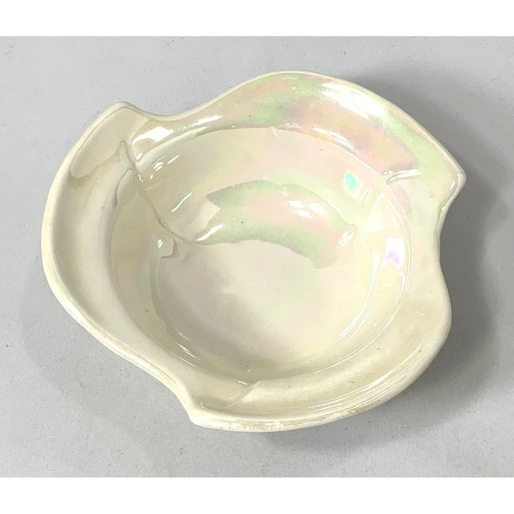 California Original Pottery #146 Center bowl only Replacement Ivory Pearl Lustre